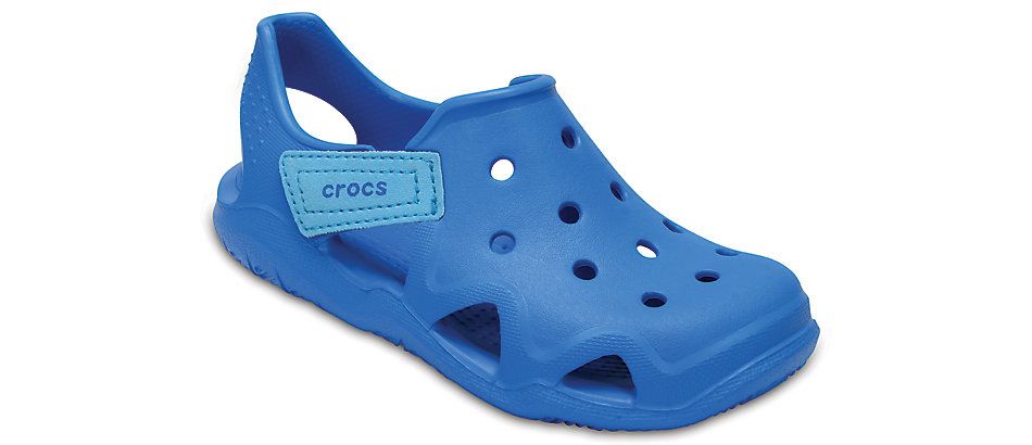 Crocs Kinder Badeschuhe Swiftwater Wave K 204021 Sport Platzer